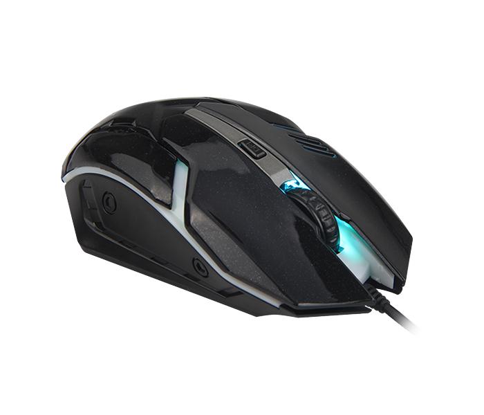 Meetion MT-M371 USB Wired Optical Backlit Mouse - Black - Zoom Image 4