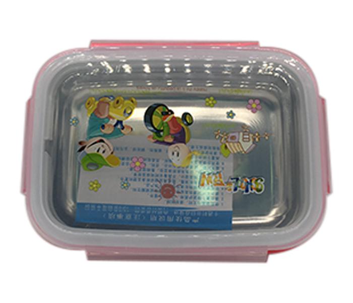 Epsilon EN4844 Steel Lunch Box - Pink - Zoom Image 2