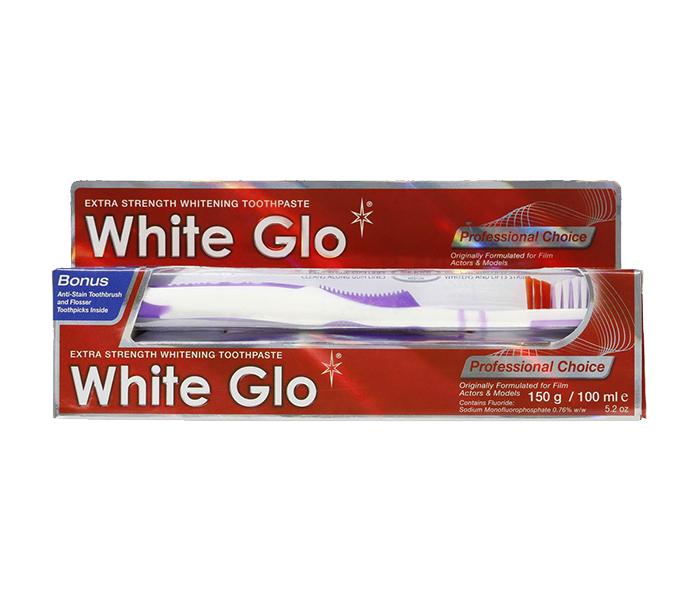 White Glo Professional Choice Whitening Toothpaste - 150g - Zoom Image 2