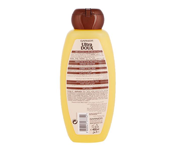 Garnier Ultra Doux Avocado Oil & Shea Butter Shampoo - 400ml - Zoom Image 2