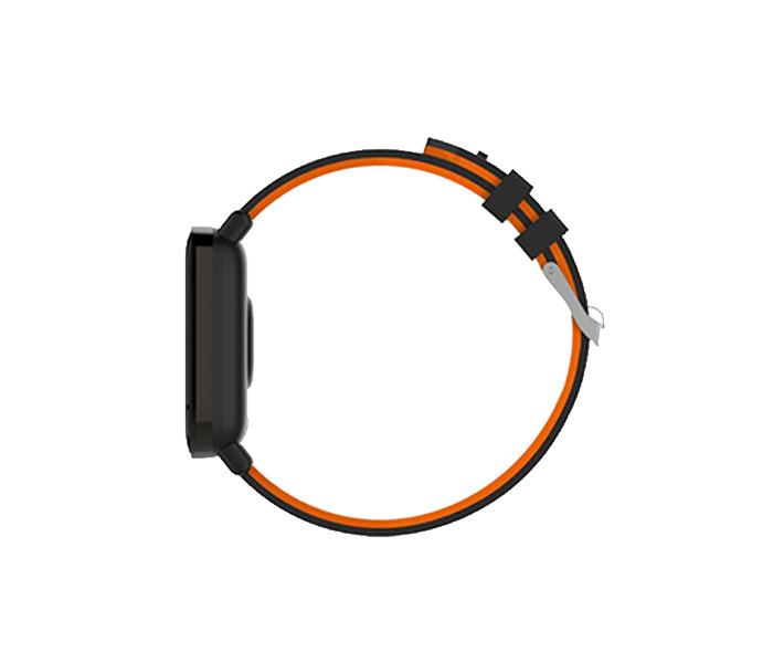 Lerbyee A6 Waterproof Smart Watch with Heart Rate Monitor Sport Fitness Tracker - Black & Orange - Zoom Image 5