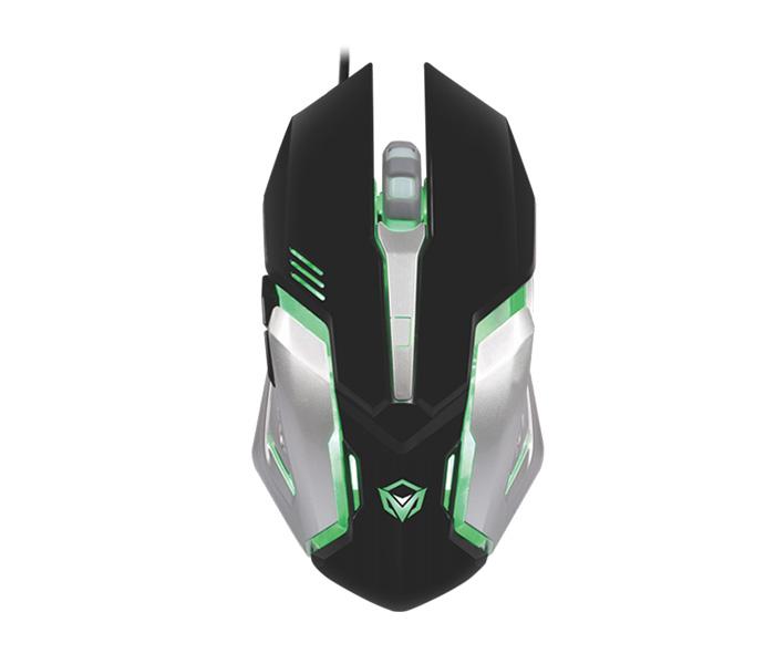 Meetion MT-M915 USB Wired Backlit Mouse - Black - Zoom Image 1