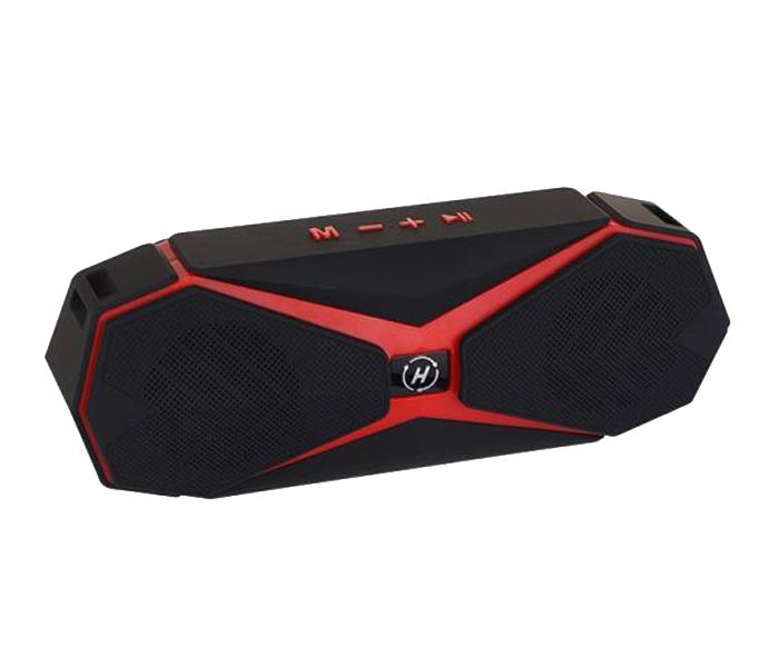 H18 Wireless Bluetooth Speaker with FM, TF, USB, AUX Function - Black - Zoom Image 4