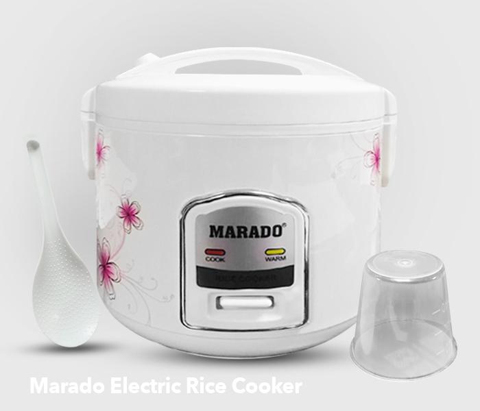 Marado Electric Rice Cooker 1.5 Liter - White JA020  - Zoom Image 3