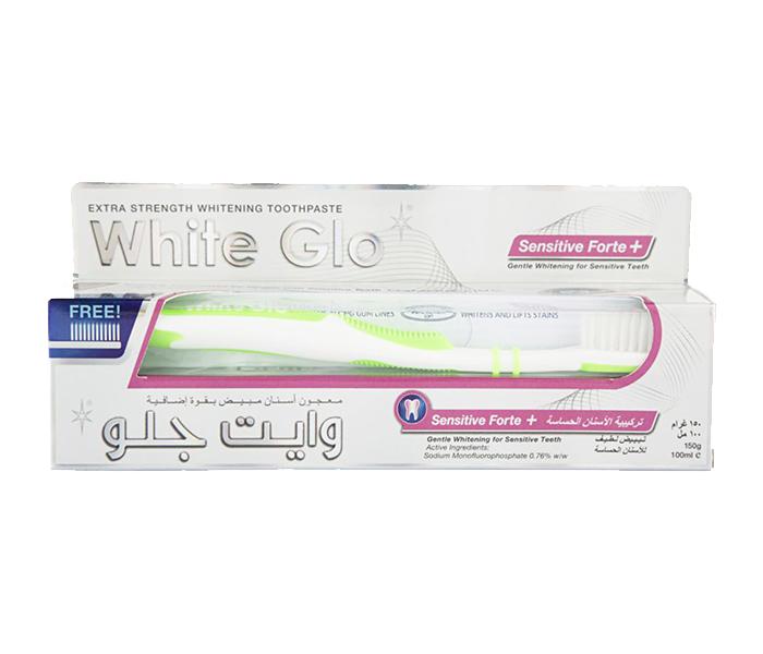 White Glo Sensitive Forte Plus Whitening Toothpaste - 150g - Zoom Image 2