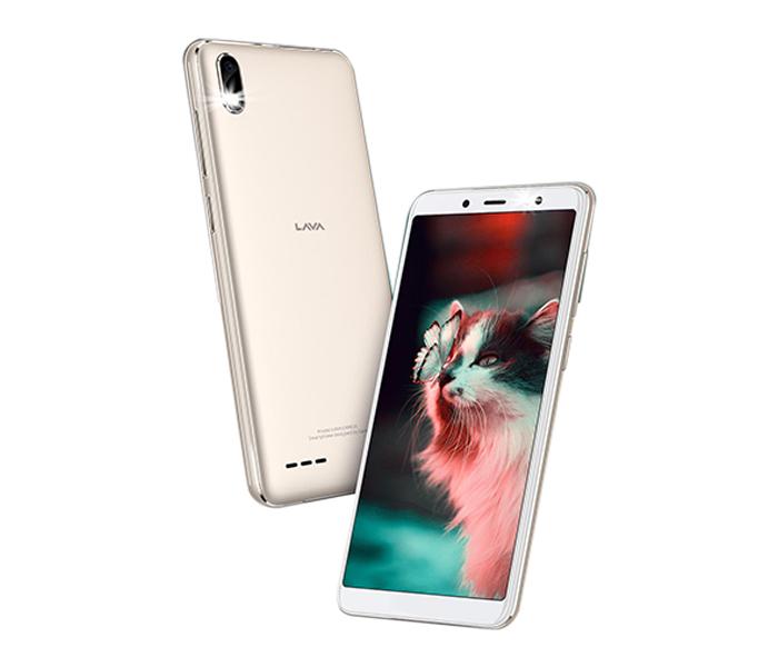 Lava Iris 66 1GB RAM 8GB Storage Dual SIM Smartphone - Gold - Zoom Image 1