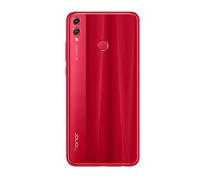 Honor 8X 4GB RAM 128GB ROM Dual SIM 4G Smartphone - Red - Zoom Image 2