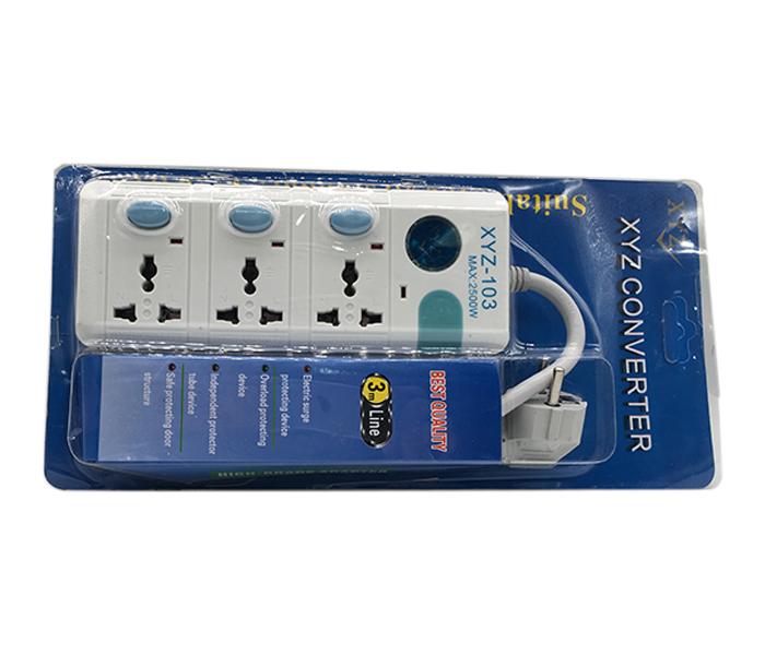 Epsilon EN4827 3 Way Extension Socket - 3m - Zoom Image