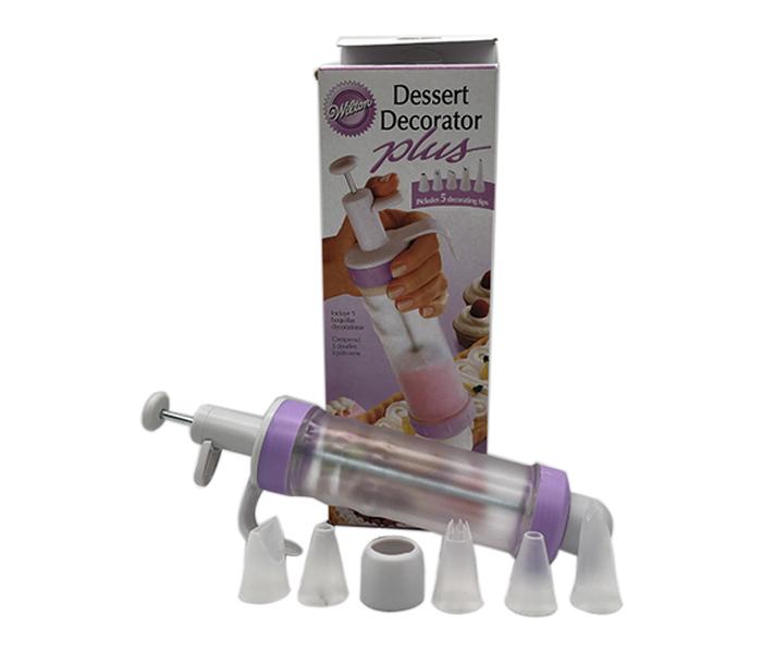 Epsilon EN4795 Dessert Decorator with 5 Decorating Tips - Multicolour - Zoom Image