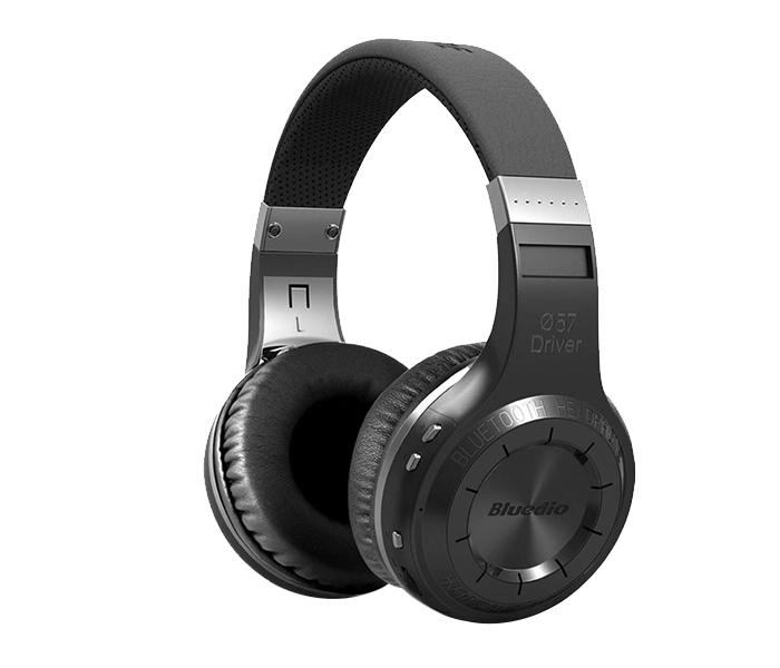 Zen Bluedio HT Turbine Wireless Bluetooth Stereo Extra Bass Headphone with Mic - Black - Zoom Image 4