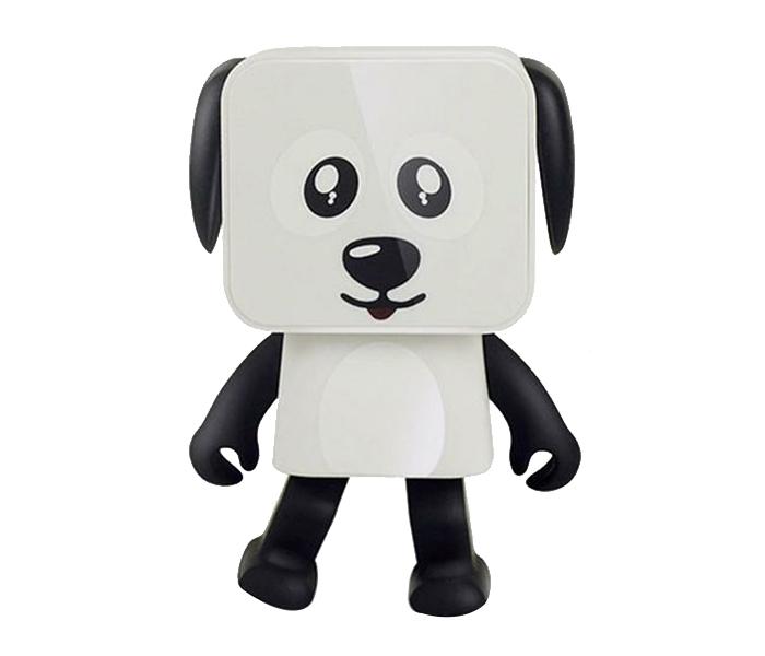 New Smart Dancing Robot Bluetooth Speaker with USB Charging Cable - White & Black - Zoom Image 3