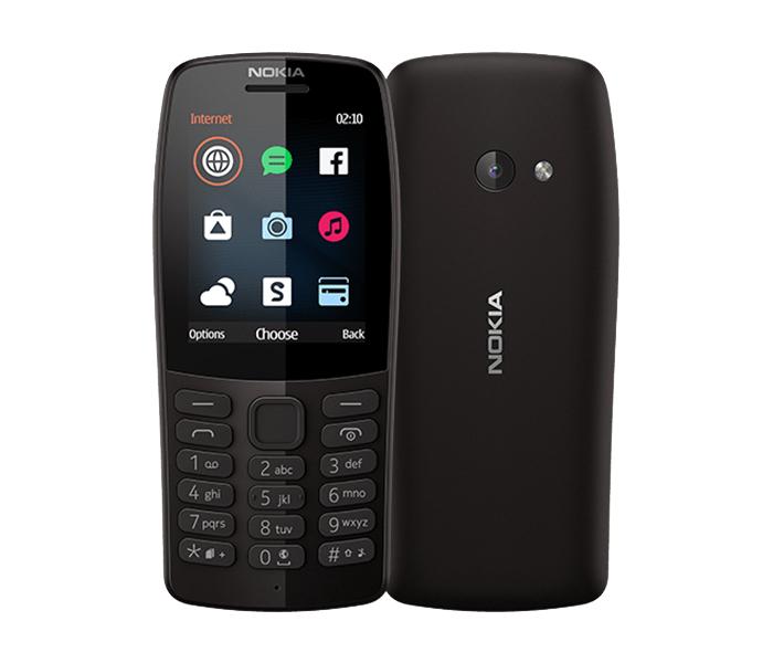 Nokia 210 0.3MP Camera Dual SIM Mobile Phone - Black - Zoom Image 1