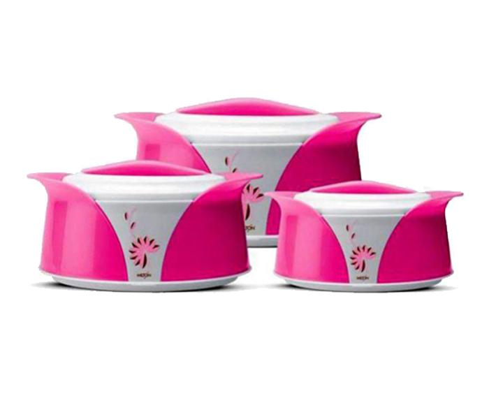 Milton 3 Pieces Casserole Imperial Jar Gift Set - Pink - Zoom Image 1