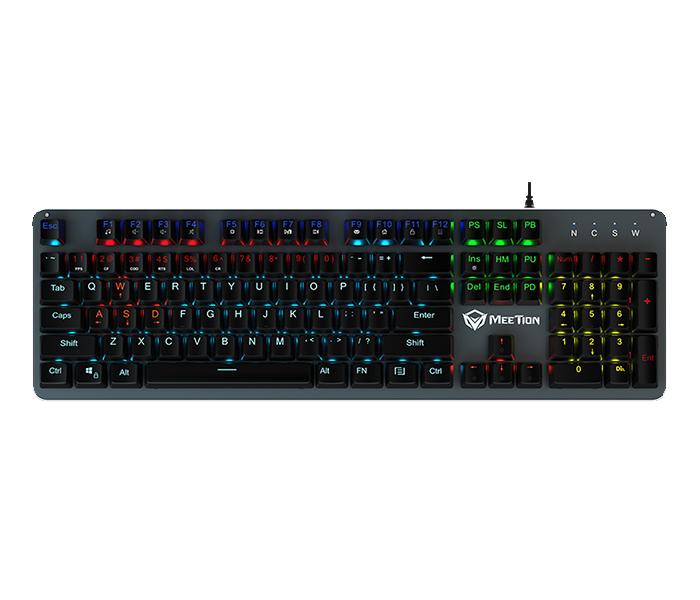 Meetion MT-MK007 LED Mechanical Gaming Keyboard - Black - Zoom Image 1