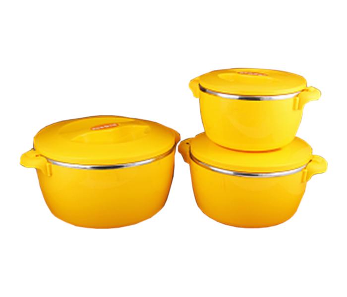 Epsilon EN3974 3 Pieces Casserole - Yellow - Zoom Image 4