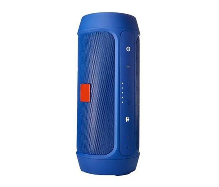 Splash Proof Portable Bluetooth Speaker With Micro Sd, Flash Drive - Blue - Zoom Image 1