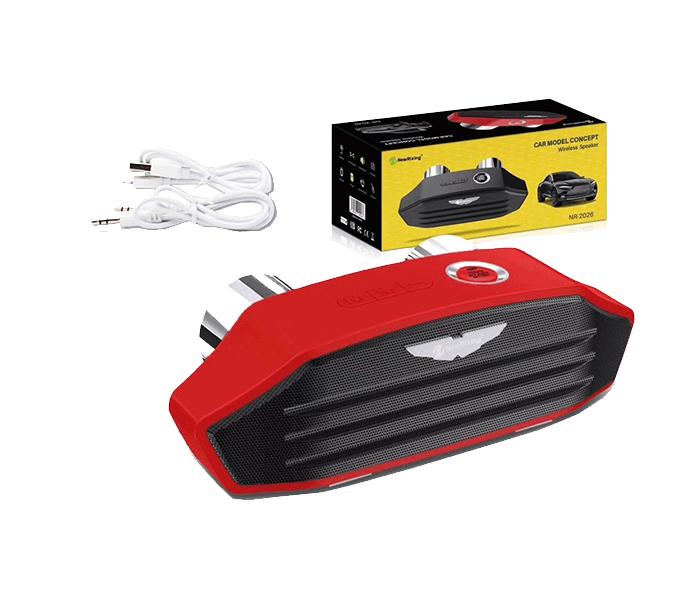 Car Model Concept Wireless Bluetooth Speaker - Red - Zoom Image 2