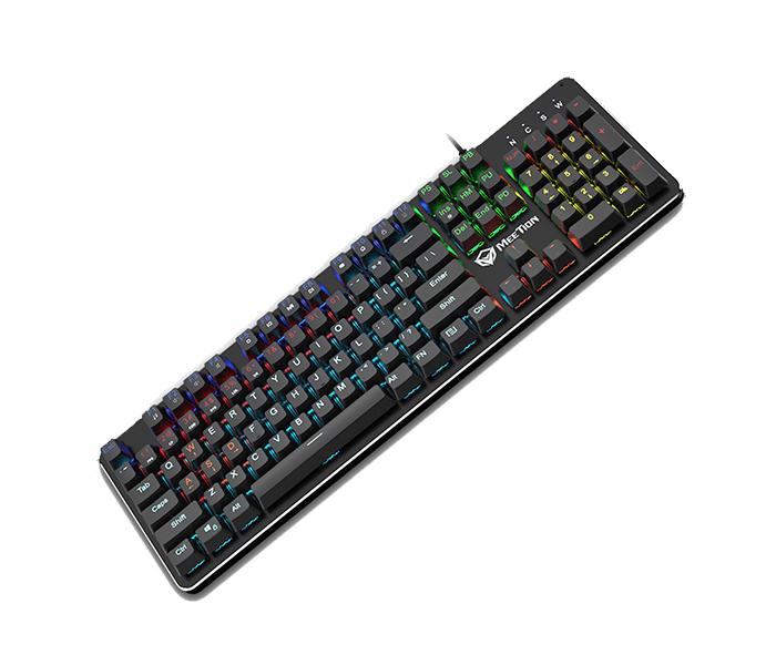 Meetion MT-MK007 LED Mechanical Gaming Keyboard - Black - Zoom Image 4