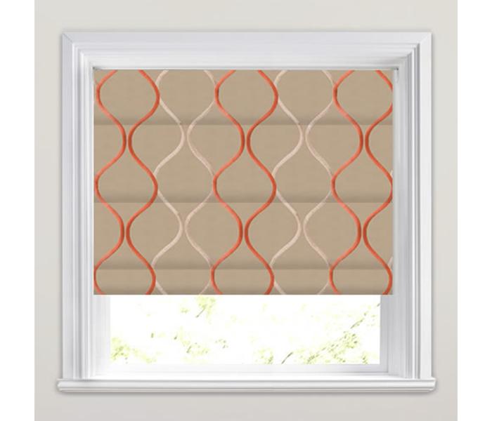 Jassco JAS-029 100 x 100 cm Roman Blind with Installation - Zoom Image