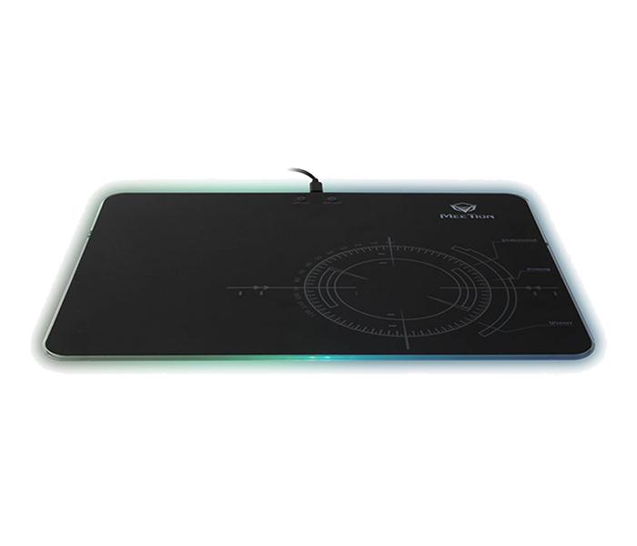 Meetion MT-P010 Backlit Gaming Mouse Pad - Black - Zoom Image 2