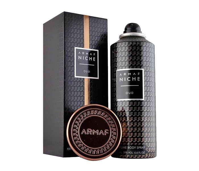 Armaf Niche Oud Perfume Body Spray, 200ml - Zoom Image