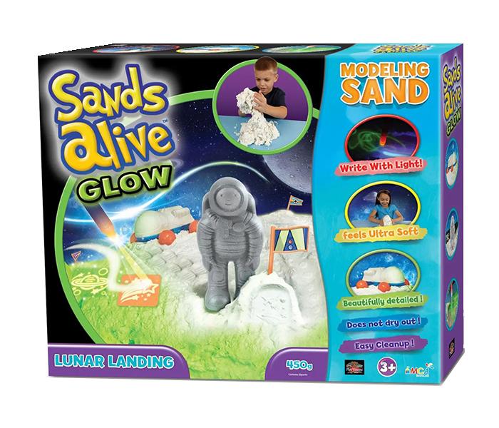 Sands Alive Glow Lunar Landing Playset - Zoom Image 1