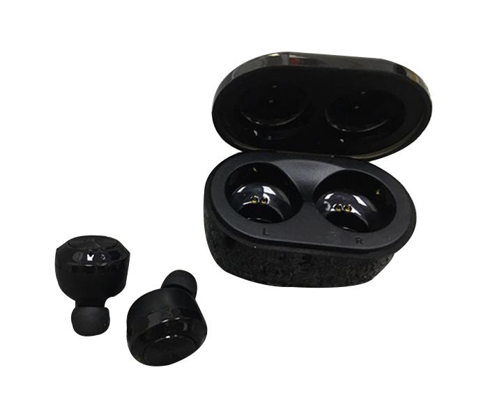 Novelty SQ-W3 TWS Mini Waterproof Wireless Bluetooth Headset with Charging Box - Black - Zoom Image 2