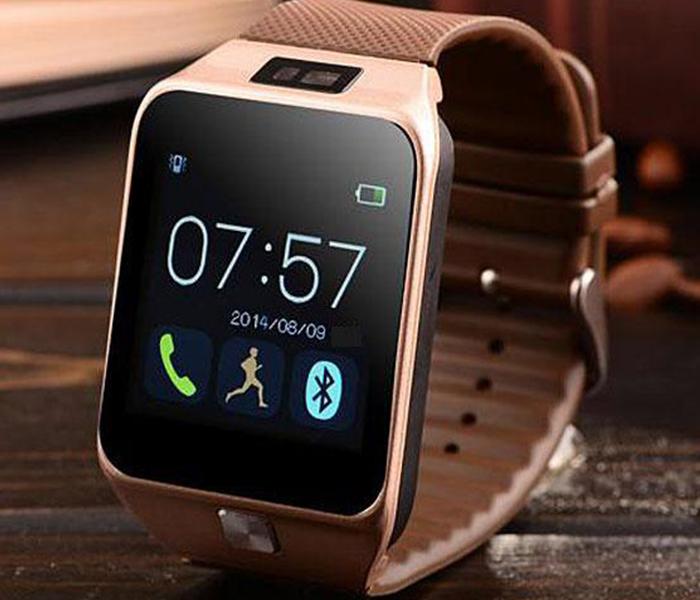 Bluetooth Smart Watch with Pedometer & Sleep Monitoring for Zen A Plus - Gold - Zoom Image 5