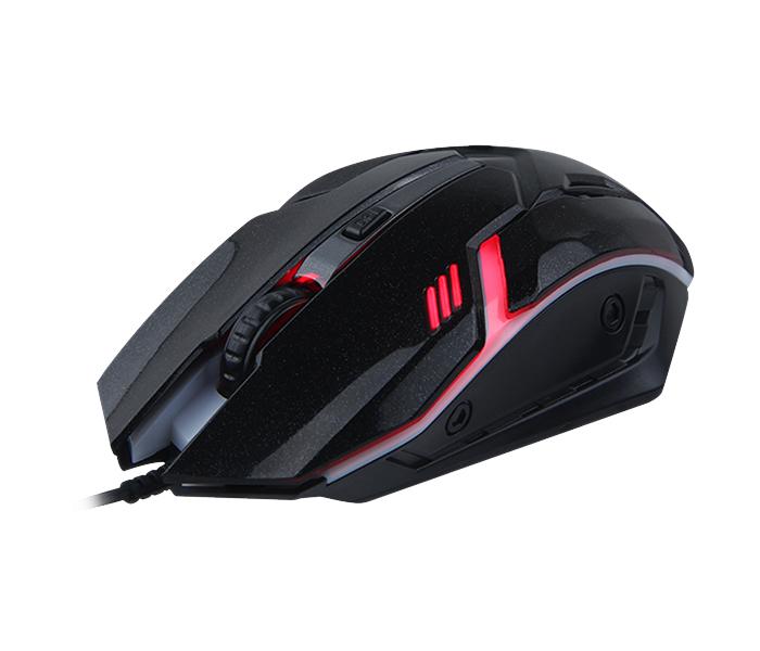 Meetion MT-M371 USB Wired Optical Backlit Mouse - Black - Zoom Image 3