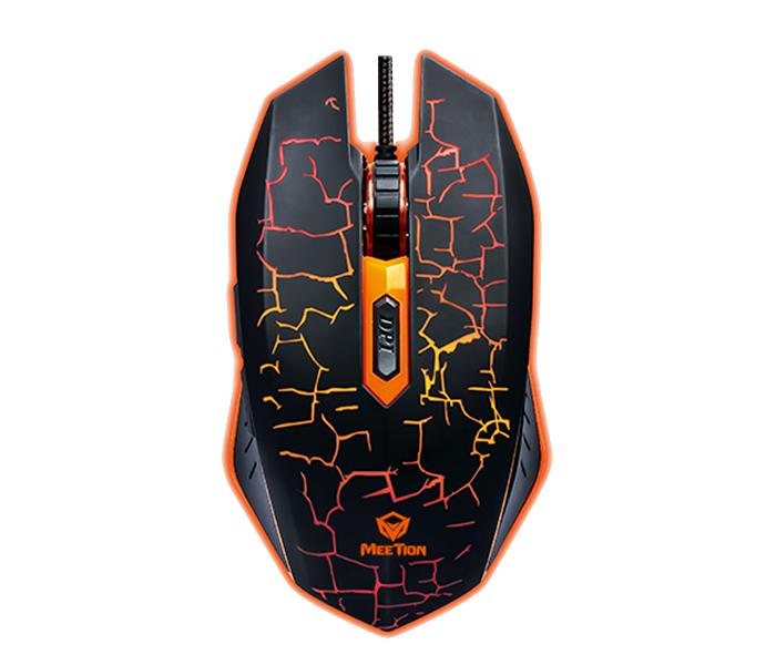 Meetion MT-M930 USB Wired Backlit Gaming Mouse - Black - Zoom Image 1