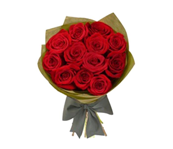 Arabian Florist 16 Pieces Red Roses Bouquet - Zoom Image