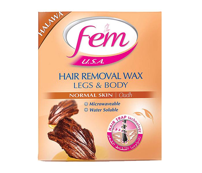 Fem USA Oudh Hair Removal Wax for Body - 450g - Zoom Image