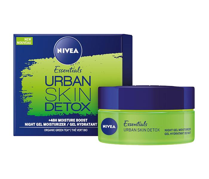 Nivea Essentials Urban Skin Detox Night Gel Moisturizer - 50ml - Zoom Image 1