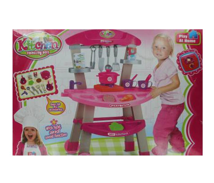 hamleys kitchen trolley set