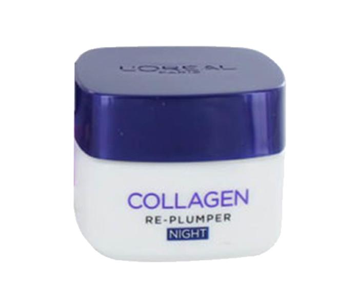 L'Oreal Paris Collagen Re-Plumper Night Cream - 50ml - Zoom Image 1