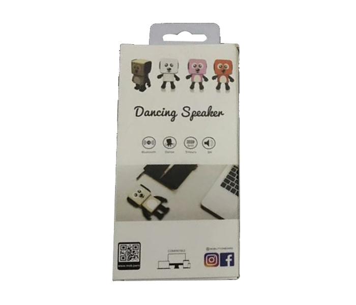 New Smart Dancing Robot Bluetooth Speaker with USB Charging Cable - White & Black - Zoom Image 6