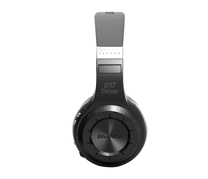 Zen Bluedio HT Turbine Wireless Bluetooth Stereo Extra Bass Headphone with Mic - Black - Zoom Image 5