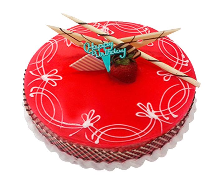 Arabian Florist Strawberry Flavor Cake - 1 Kg - Zoom Image