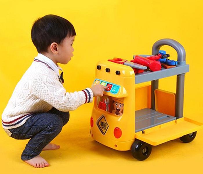 38 Pieces Tool Cart Construction for Kids - Zoom Image 5