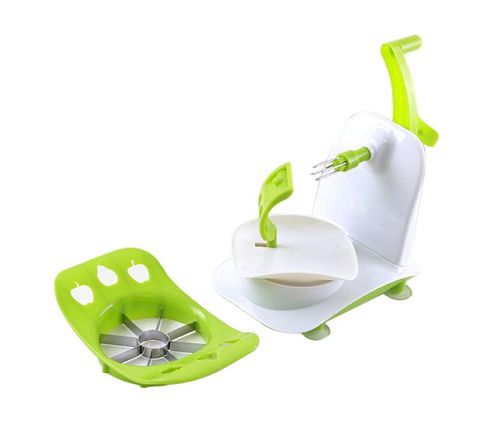 Epsilon EN3625 Apple Peeler with Stainless Steel Blade  - White & Green - Zoom Image