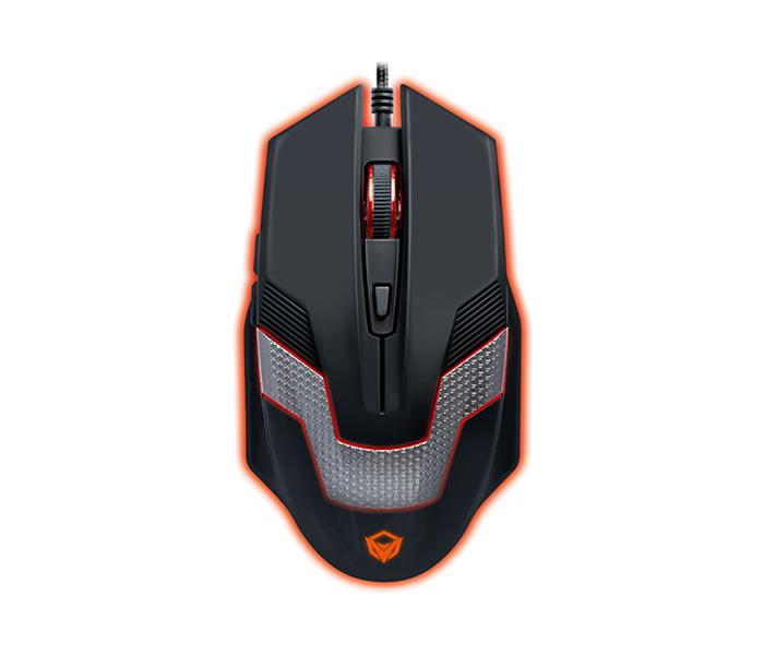 Meetion MT-M940 USB Wired Backlit Gaming Mouse - Black - Zoom Image 1