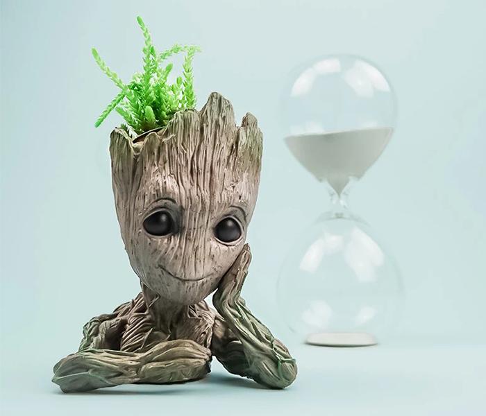 Baby Groot Vase - Brown - Zoom Image 1