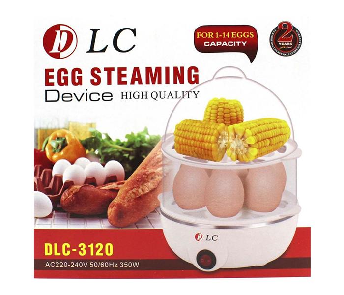 DLC 3120 Double Layer Egg Steaming Device - White - Zoom Image