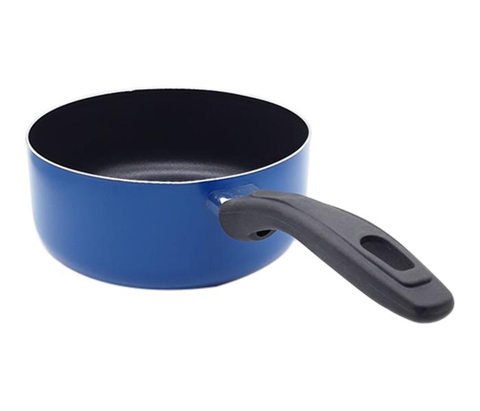 Epsilon EN4671 21cm Milk Pan with Lid - Blue - Zoom Image