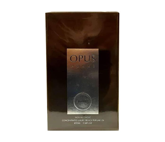 Armaf Opus Homme Perfume Oil for Men, 20ml - Zoom Image 3