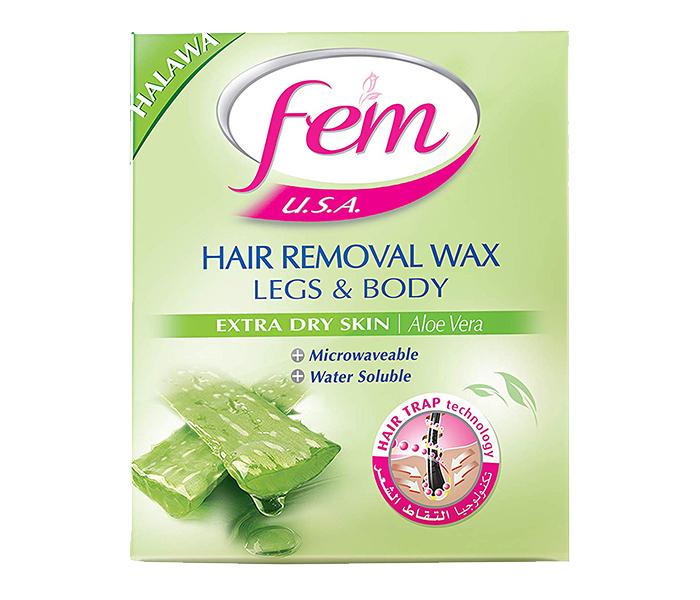 Fem USA Aloe Vera Hair Removal Wax for Body - 450g - Zoom Image