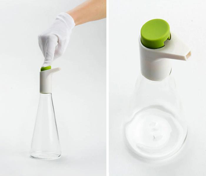 Oil & Vinegar Set with Adjustable Flow Control - Green - Zoom Image 1