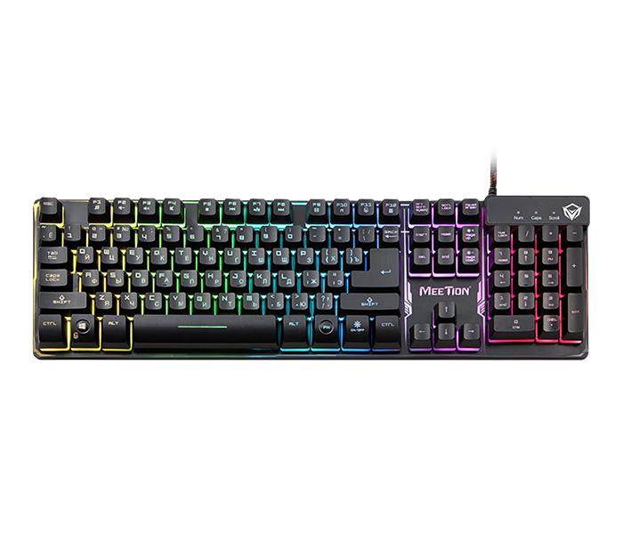 Meetion MT-K9300 Backlit Gaming Keyboard - Black - Zoom Image 1