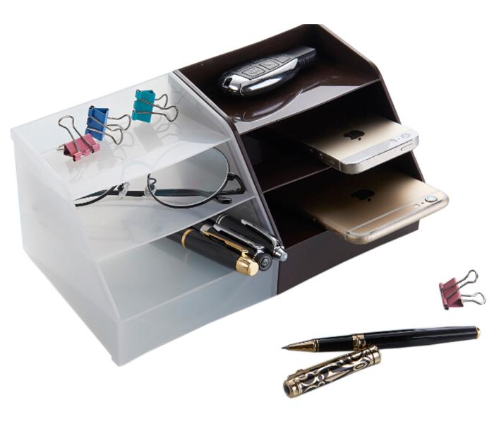 Taqdeer YN-989 Desktop Storage Organizer - Assorted Colour - Zoom Image 3