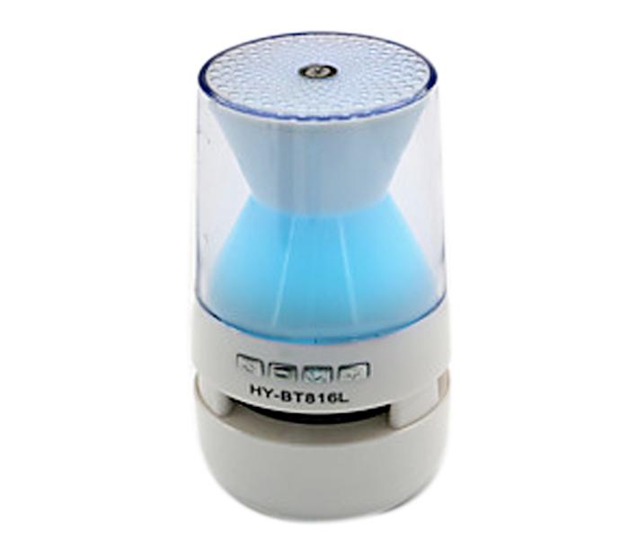 Portable Bluetooth Mini Speaker 2.1 ,HY-BT816L - Blue - Zoom Image 1